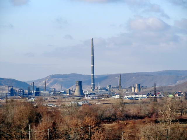 Copsa, la ville la plus pollue d'Europe par les usines de plomb et de zinc.