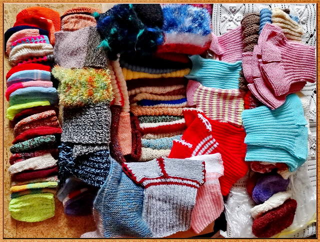  Divers tricotages de nos fidles mamies