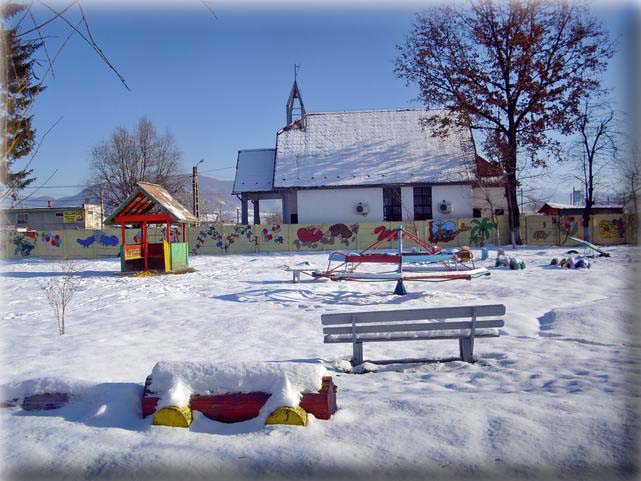 La neige est tombe  Baia-Mare