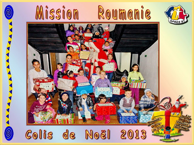 Mission Colis de Nol 2013