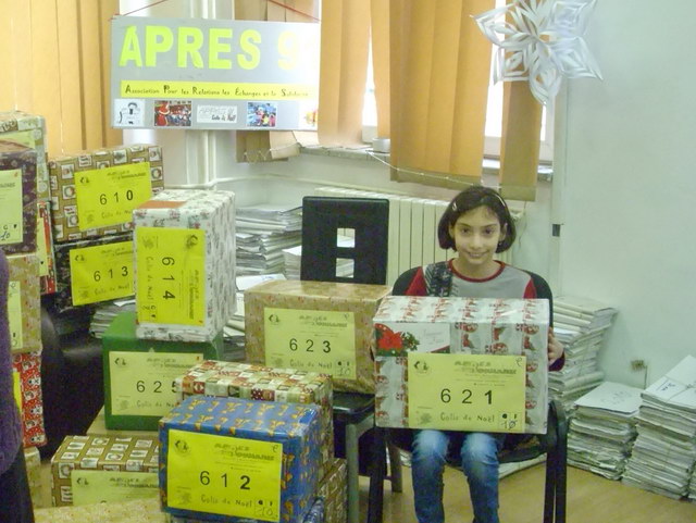 A la DGASPC de Craiova, distribution pour les enfants des CASAS