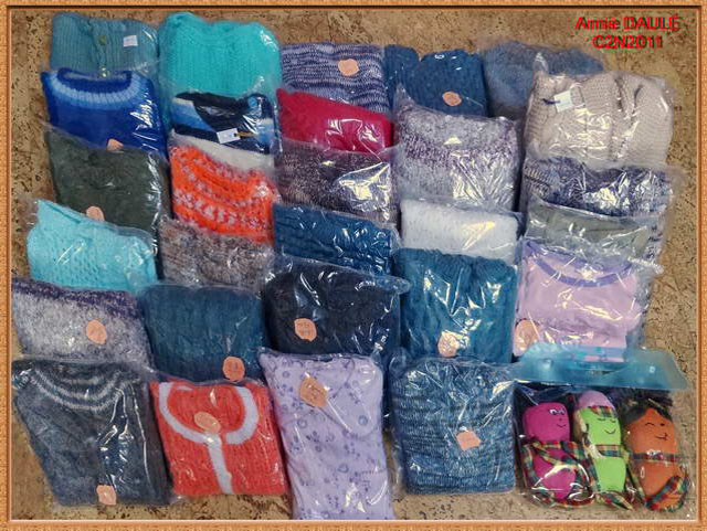 Tricotages de Dinan envoys par Annie.