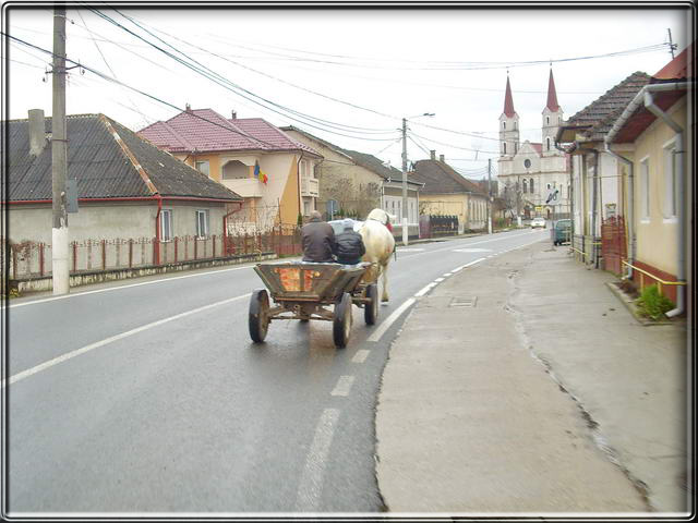 Dernires images de la Roumanie : 350 km nous sparent de la frontire.